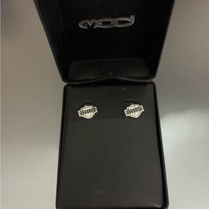Harley Davidson earrings